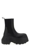 Rick Owens Beatle Mega Tractor Ankle Boots In Black