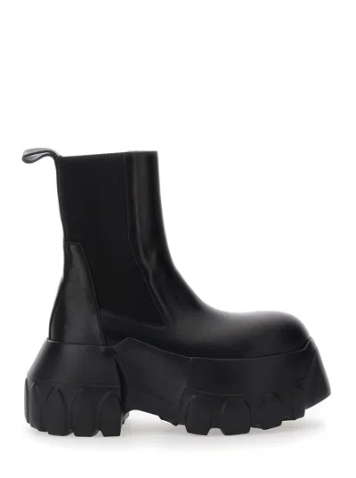 Rick Owens Beatle Mega Tractor In Black