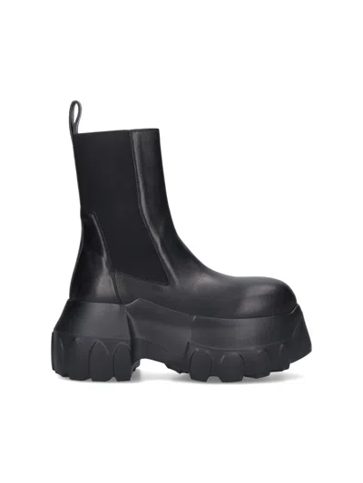 RICK OWENS 'BEATLE MEGA TRACTOR' BOOTS