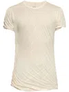 Rick Owens T-shirt In Beige