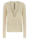 Rick Owens Extreme Sweaters And Cardigans Beige In Neutral