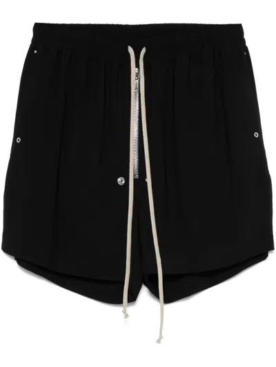 Rick Owens Bela Boxers Shorts In Black
