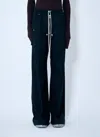 Rick Owens Bela Cargo Track Pants In Black