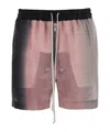 Rick Owens Printed Bela Boxer Shorts In Multicolor