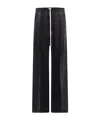 Rick Owens Mens Black Cargobelas Multi-pockets Wide-leg Relaxed-fit Stretch-cotton Trousers In Black