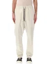 Rick Owens Bela Relaxed Fit Cotton Blend Pants In Neutrals