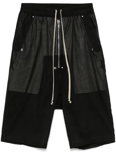 Rick Owens Bela Shorts In Black