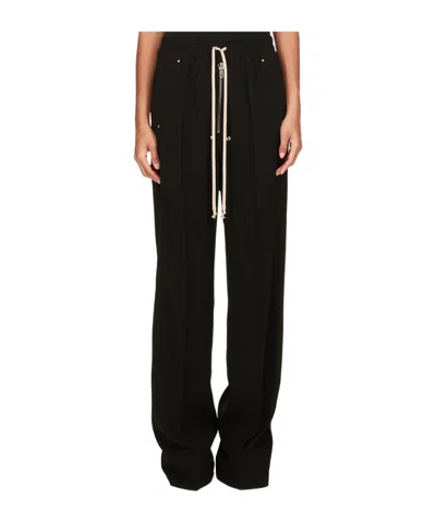 RICK OWENS BELA WIDE-LEG TROUSERS