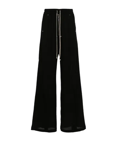 RICK OWENS RICK OWENS BELA DRAWSTRING WIDE-LEG TROUSERS