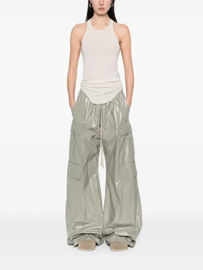 Rick Owens Belas Cargo Pants In 绿色