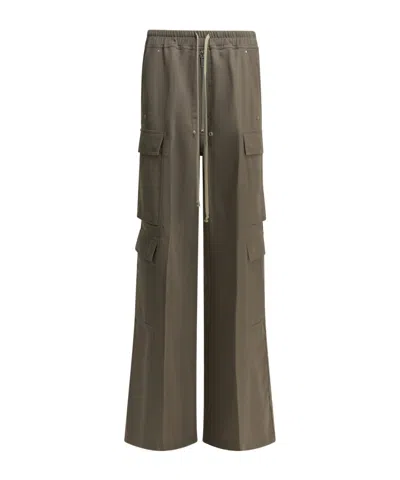 Rick Owens 'belas' Cargo Pants In Gray