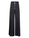 Rick Owens Belas Zip-fastening Wide-leg Trousers In Black