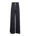 Rick Owens Belas Zip-fastening Wide-leg Trousers In Black
