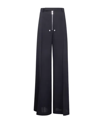 RICK OWENS BELAS ZIP-FASTENING WIDE-LEG TROUSERS