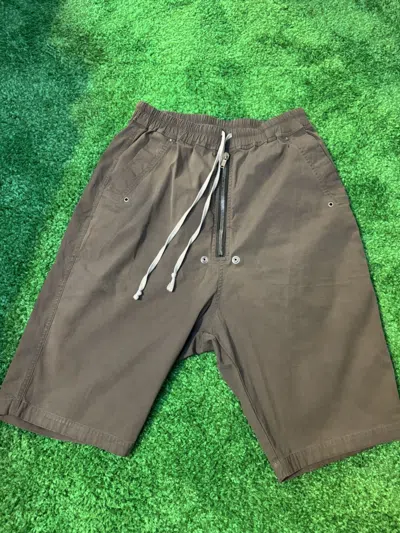 Pre-owned Rick Owens Bella Shorts 30-34 In Sand