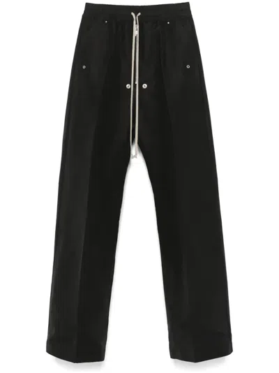 Rick Owens Bella Trousers In Black