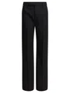 Rick Owens Belt Loop Casual Pants In Black