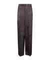 Rick Owens Belt Loop Casual Pants In Brown