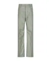 Rick Owens Belt-loop Casual Pants In Gray