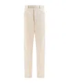 Rick Owens Belt-loop Casual Pants In Nude