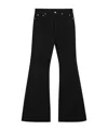 Rick Owens Bolans Flared Trousers In Black