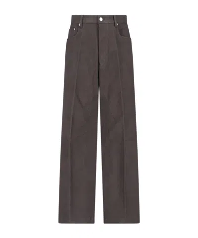 Rick Owens Belt-loop Jeans In Black