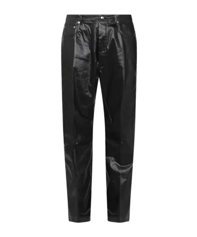 Rick Owens Belt-loop Jeans In Black