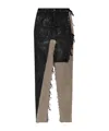 Rick Owens Belt Loop Skirt In Brown