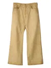 Rick Owens Jeans With Belt Loops In Brown