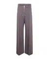Rick Owens Belt Loops Slacks In Gray