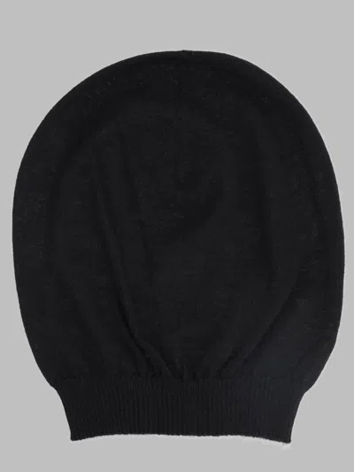 Rick Owens Berretto "medium" In Black