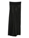 Rick Owens Bias-cut Skirt In Black