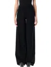Rick Owens Blue Hollywood Bolan Bootcut Jeans