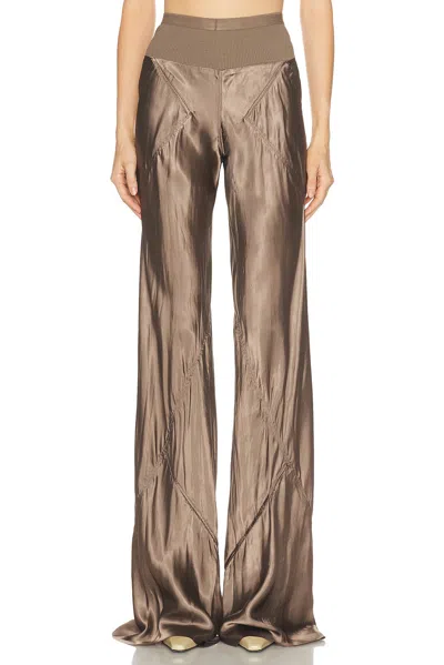 Rick Owens Bias Pant In Brown