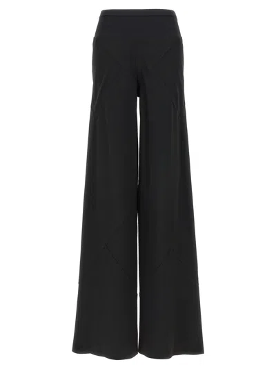 Rick Owens Bias High Waist Pant In Black