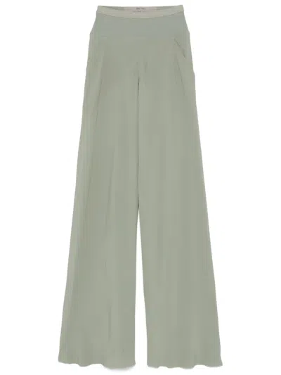 Rick Owens Bias Trousers In Green