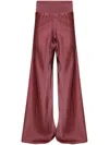 Rick Owens Bias Trousers In Pink