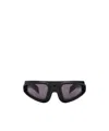 Rick Owens Biker-frame Sunglasses In Black
