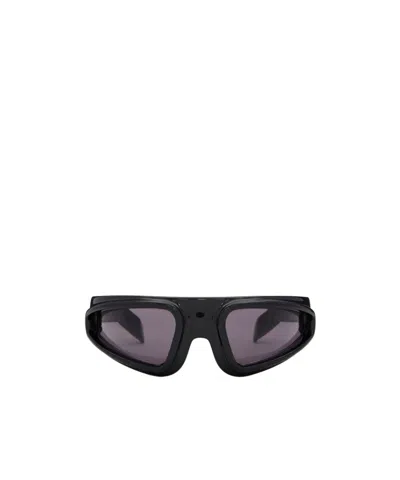RICK OWENS BIKER-FRAME SUNGLASSES