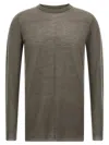 Rick Owens Biker Level Sweaters And Cardigans Gray In Gray