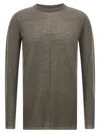 Rick Owens Biker Level Sweaters And Cardigans Gray In Gray