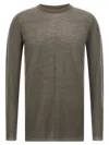 Rick Owens Biker Level Sweaters And Cardigans Gray In Brown