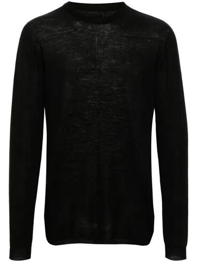 RICK OWENS RICK OWENS BIKER LEVEL VIRGIN-WOOL JUMPER