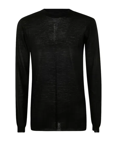 RICK OWENS RICK OWENS CREWNECK LONG-SLEEVED JUMPER