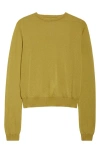 Rick Owens Biker Level Virgin Wool Sweater In Acid
