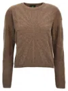Rick Owens Biker Sweaters And Cardigans Brown In Brown