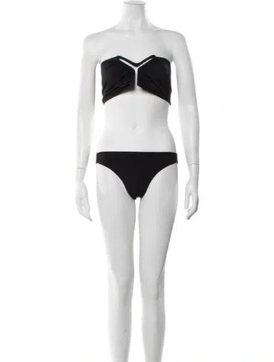 Pre-owned Rick Owens Bikini In Black
