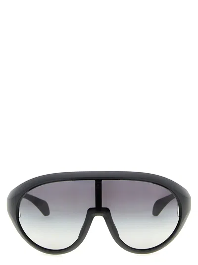 Rick Owens Bio Nylon Mask Style Sunglasses In Black