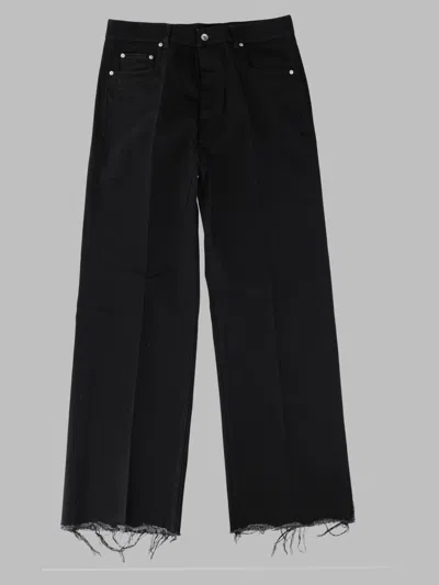 Rick Owens Wide-leg Trousers In Black
