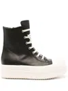 RICK OWENS RICK OWENS MEGA BUMPER LEATHER SNEAKERS